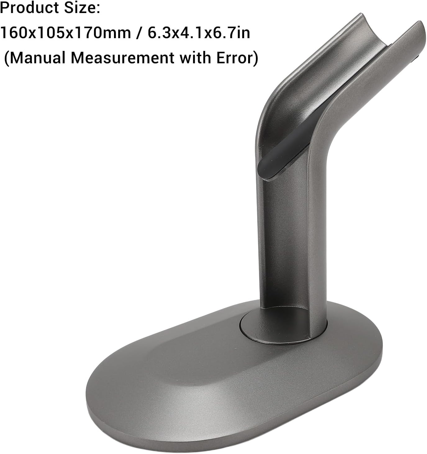 Jectse Hair Straightener & Dryer Stand for Airstrait HT01, Countertop Storage with anti Slip Silicone, Scratch Proof, Metal & Silicone Material image number 1