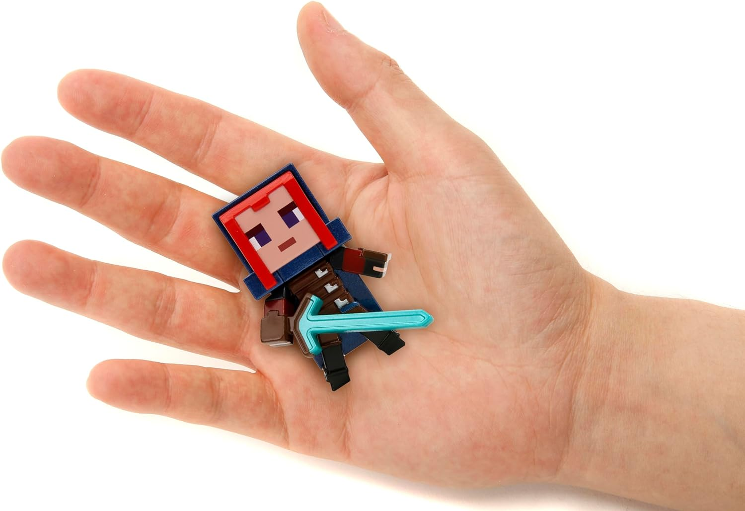 Jada Toys Minecraft Legends Diecast Figure, 2.5-Inch Height (Pack of 4) - Multicolor image number 5