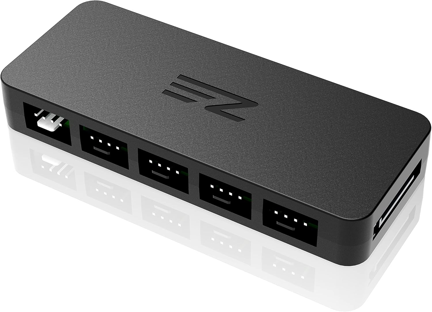 EZDIY-FAB 10-Port PWM Fan Hub/Splitter for 4-Pin & 3-Pin Fans, Only Use One MB Header image number 1