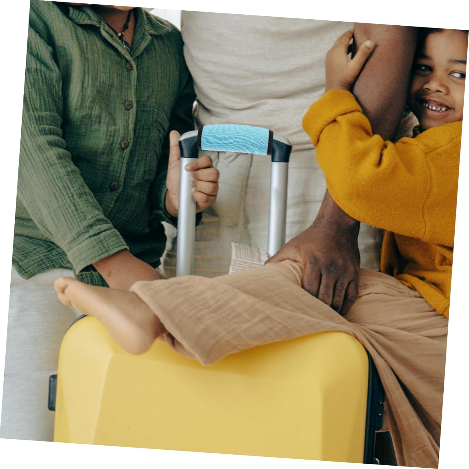 Ipetboom Luggage Identifiers Handle Cover for Suitcase Comfortable Neoprene Wrap image number 2