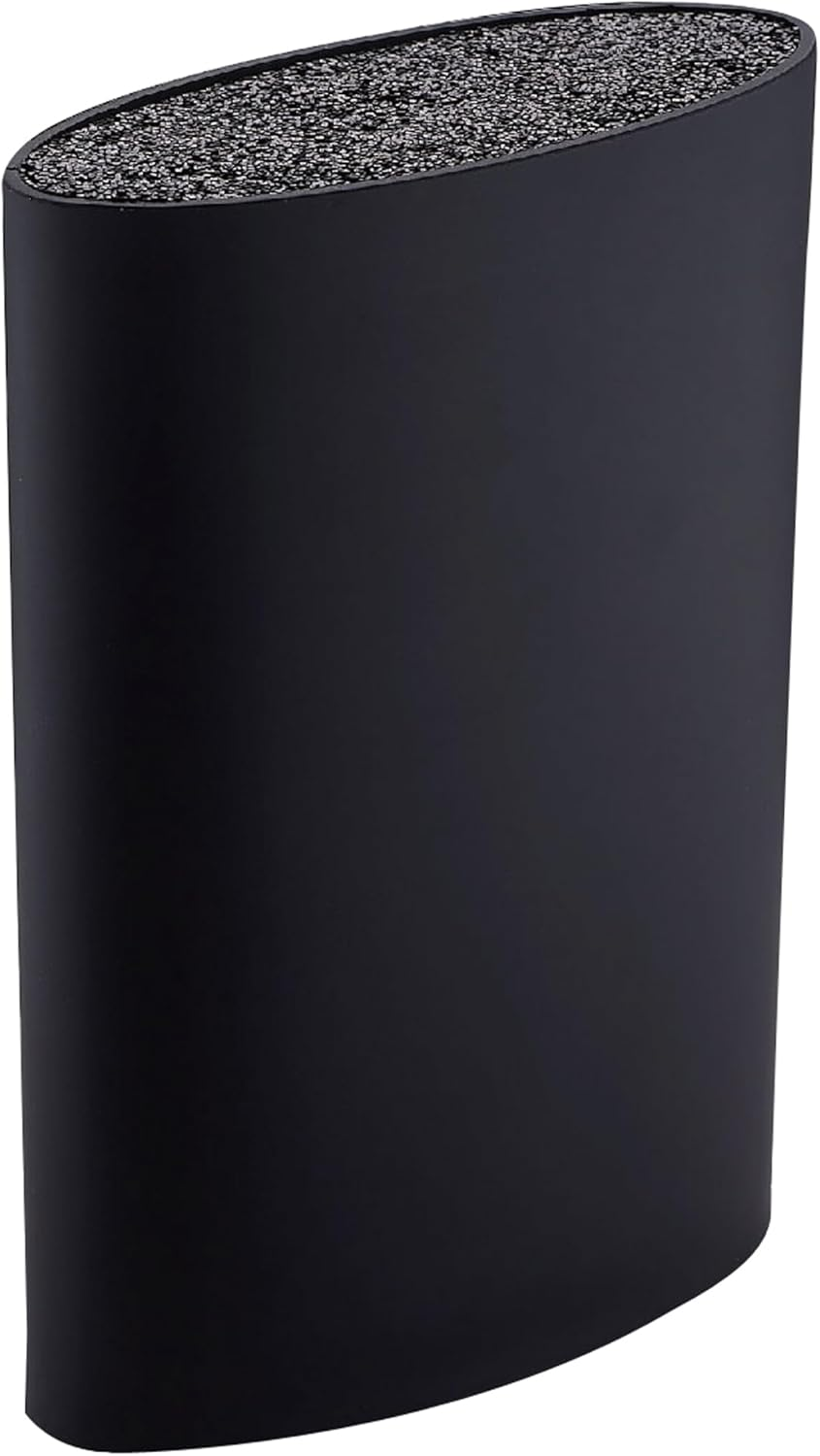 Bergner Universal Knife Block, Polyethylene Terephthalate, Black, 15.6 X 6.6 X 22 Cm