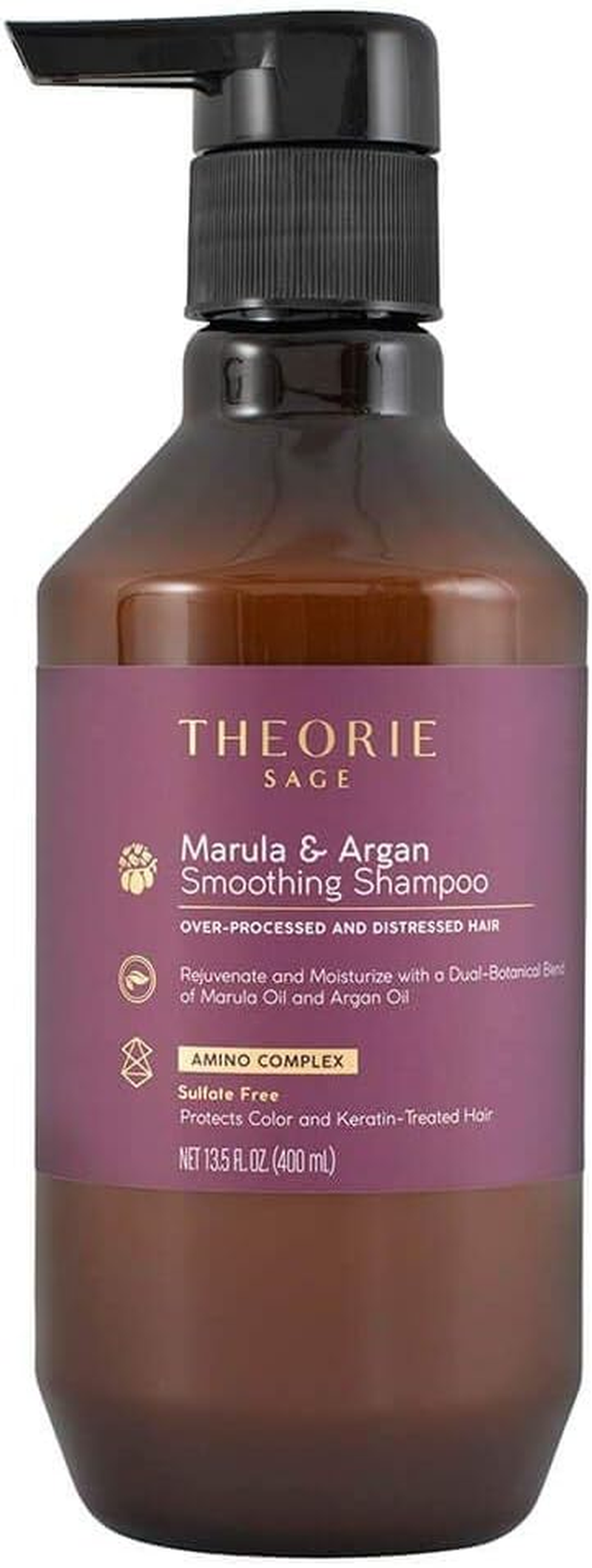 Theorie Marula & Argan Oil Smoothing Shampoo 400Ml