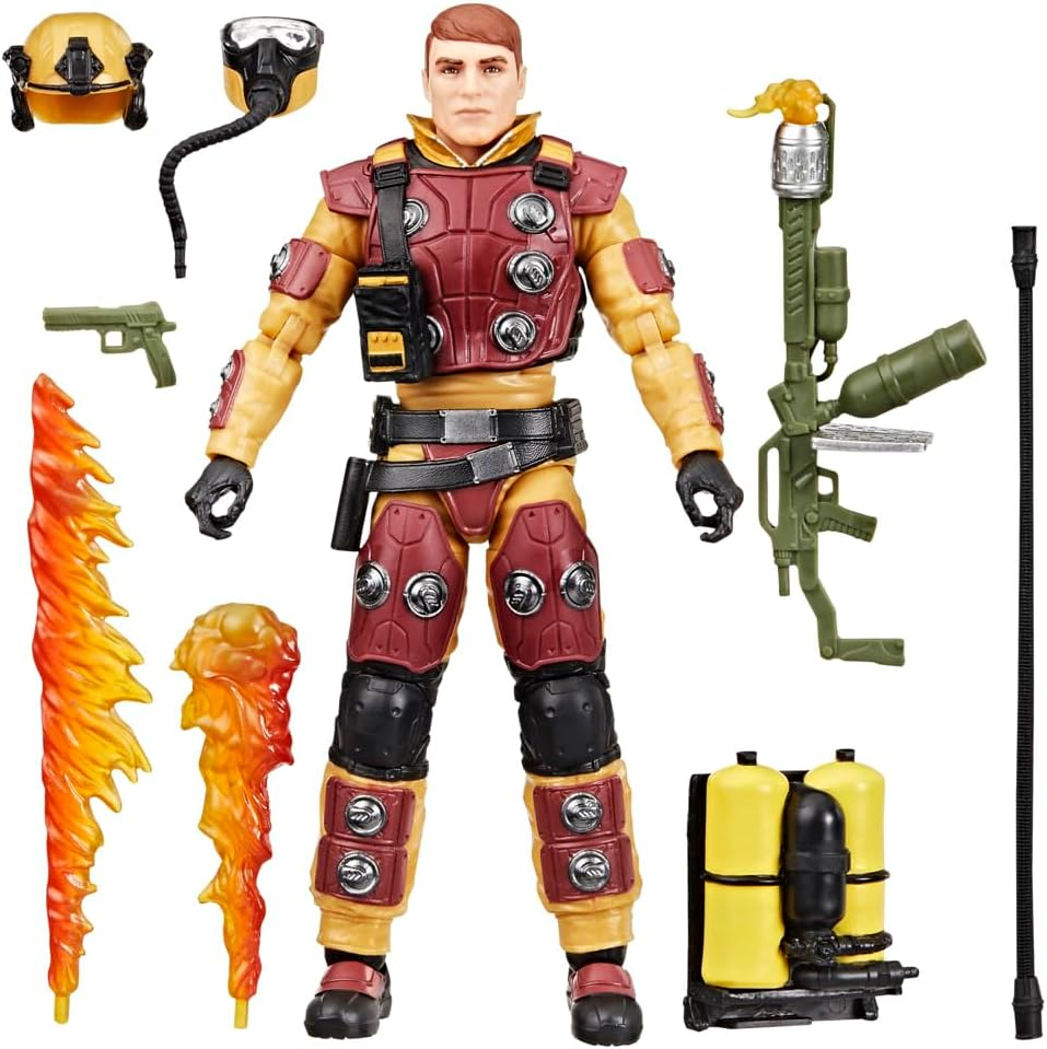 G.I. Joe Classified Series #154, Blowtorch, Collectible 6 Inch Action Figure with 10 Accessories image number 5