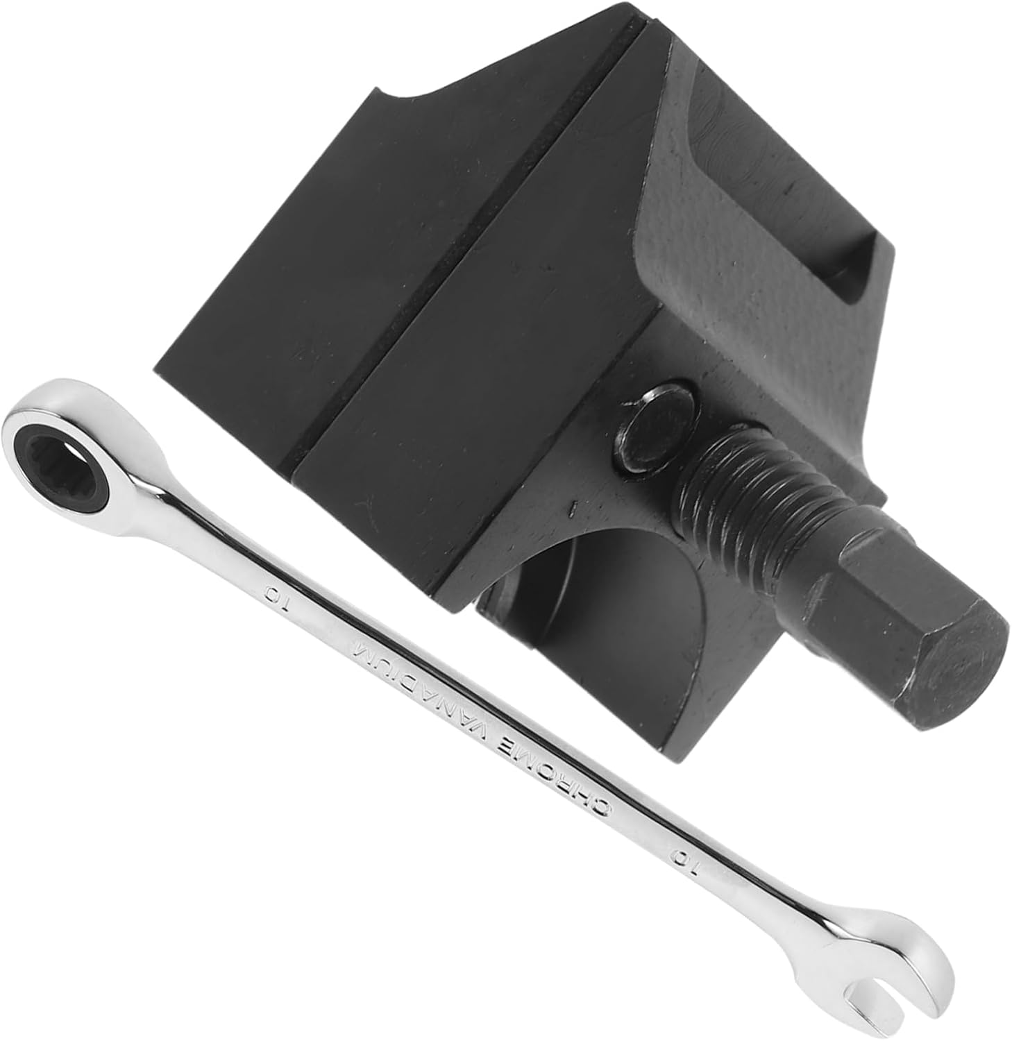 WEKADRIN Universal Suspension Double Ended Strut Splitter and Spreader Tool with Wrench for Car Shock Absorber and Wheel Hub Removal Suitable for Automotive Repair and Maintenance image number 5