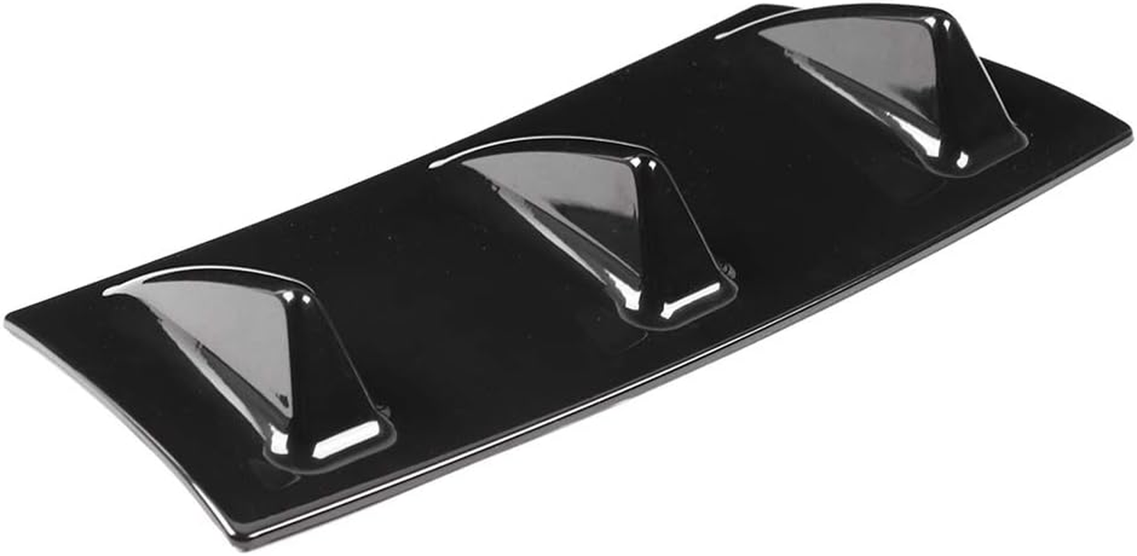 Universal Car Rear Bumper Fin Diffuser with Double-Sided Tape for Enhanced Aerodynamic Performance and (S 3Cm / 1.2In) image number 1