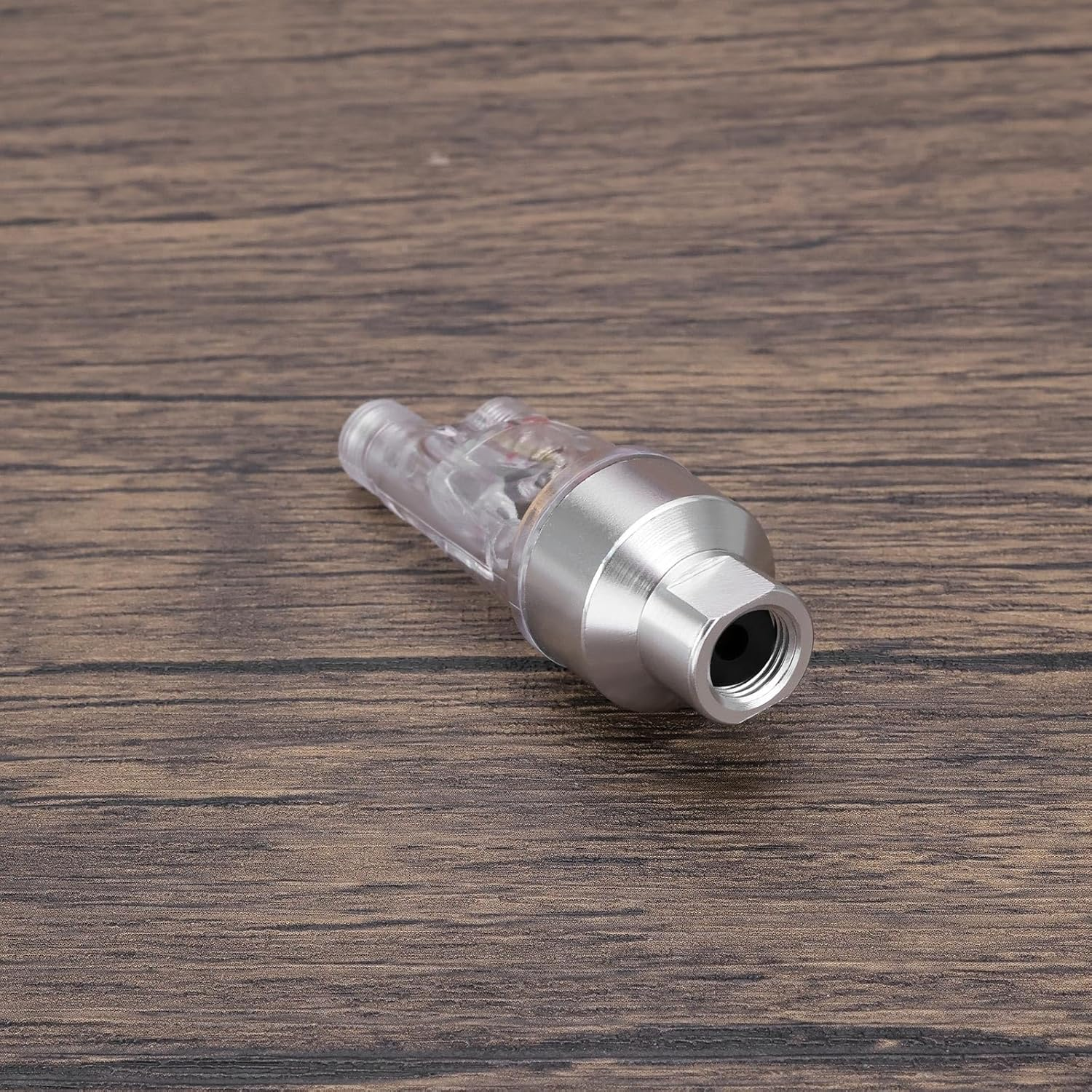 SING F LTD 2PCS 1/8 Inch BSP Thread Mini Spray Gun Filter Air Compressor Water Oil Separator In-Line Airbrush Spray for All 1/8In Bsp Threaded Airbrushes 63X22.5Mm image number 2