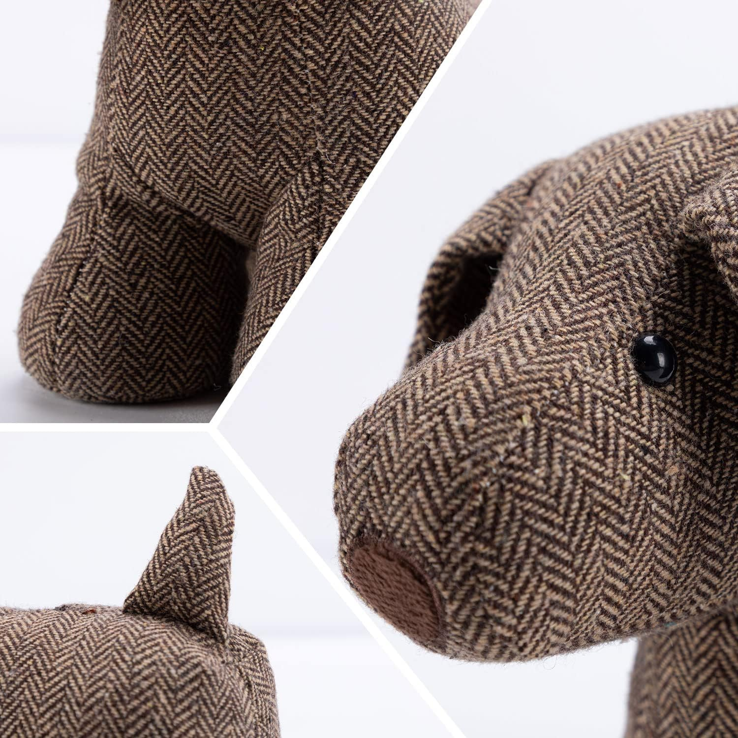 SWISSELITE Cute Decorative Weighted Door Stopper for Home and Office Compact Animals D&eacute;cor Door Stopper with Soft Fabric