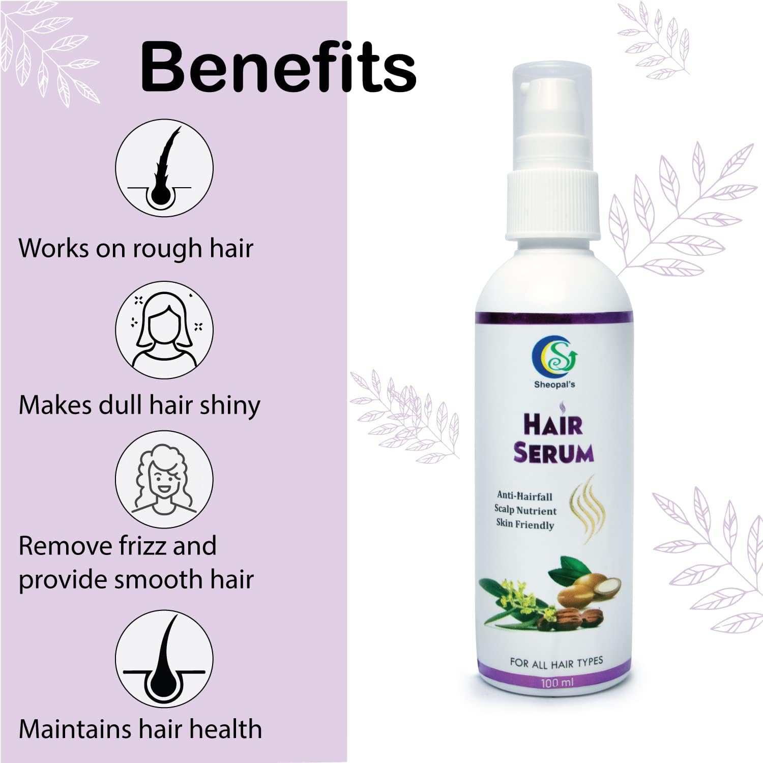 Sheopals Mool Hair Grow Oil, Amla Shampoo and Serum Combo Pack Hair Kit | Rakhi Gift for Brother & Sister | Gift Set for Women & Men | Pack of 3 (Moolhairoil + Amla Shampoo + Serum) image number 1