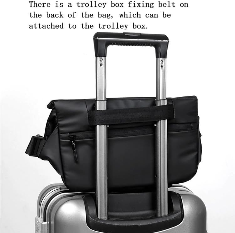 Trendy Montage Crossbody Bags for Wen Women, Upgrade Buckle Hiking Daypack, Waterproof Sling Chest Bag Backpack