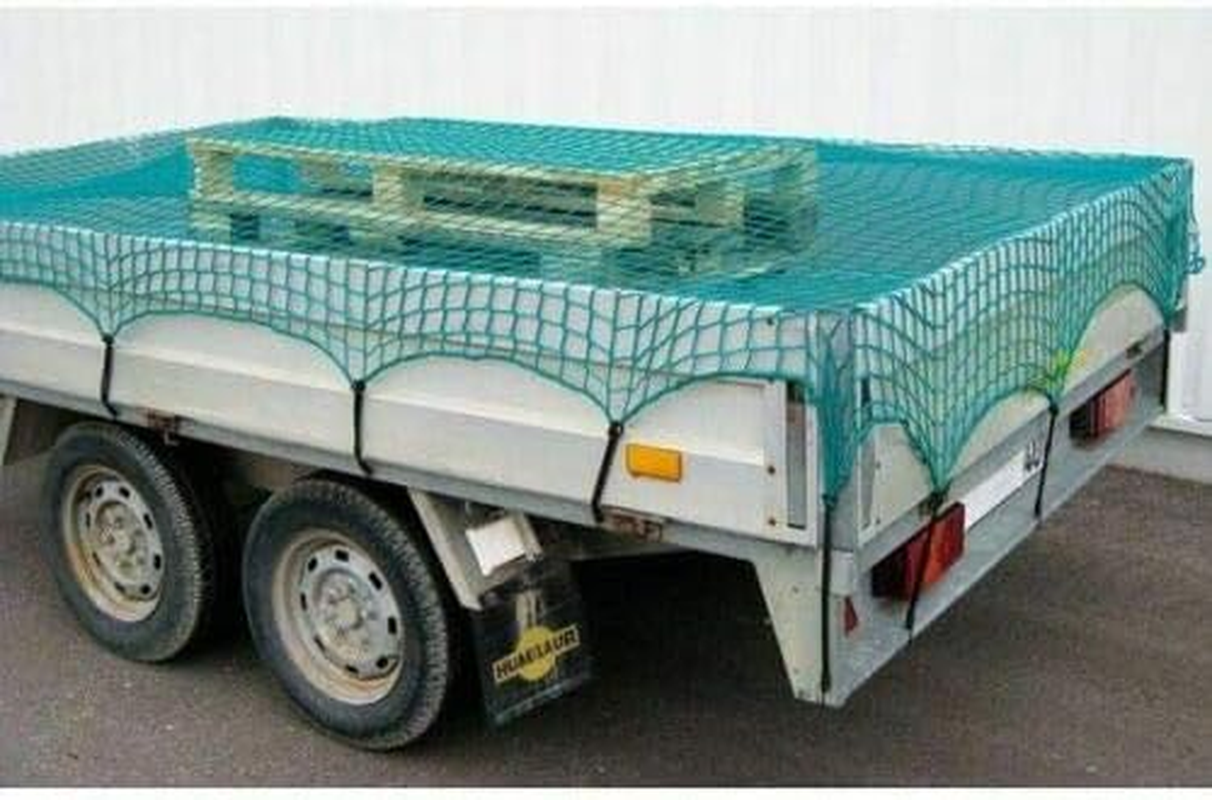 Trailer Net 1.8M X 1.2M (6'X4') Cargo Net TN8 Cargo Net with Hooks image number 2