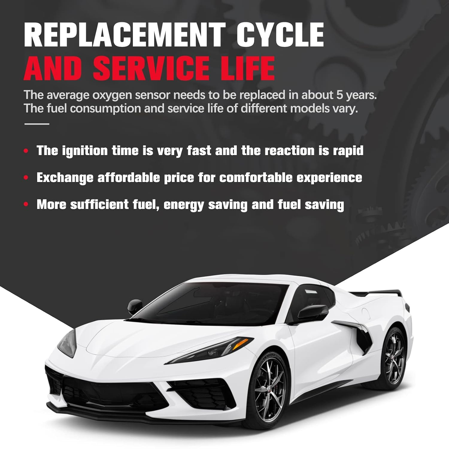 QIJIAUTO O2 Oxygen Sensor Downstream Compatible for for Hyundai Santa Fe Sport 2013-2016 234-4956 image number 4