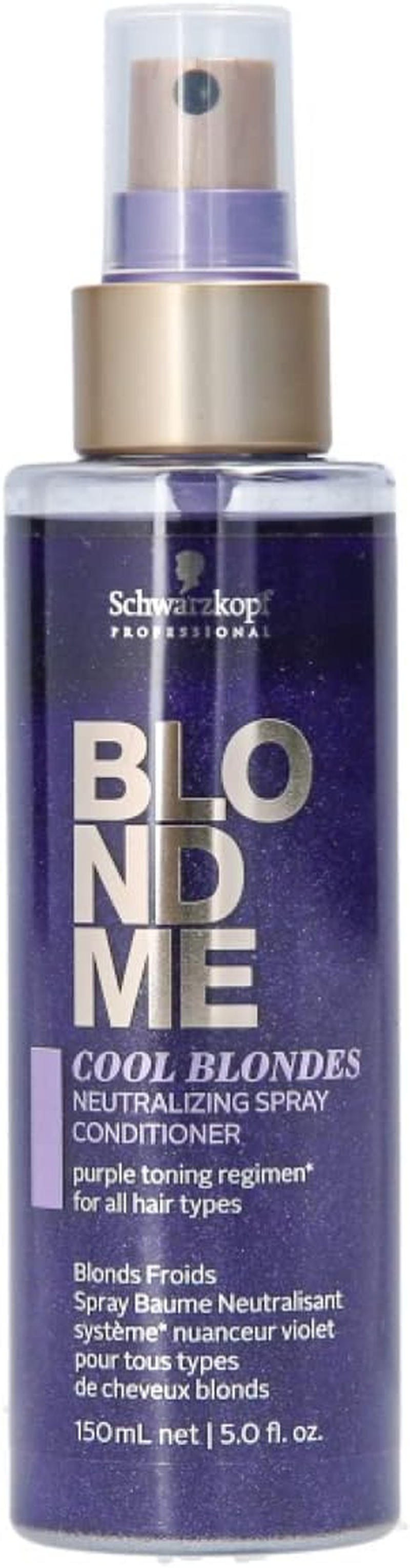 Schwarzkopf Blondme Cool Blondes Neutralizing Spray Conditioner 150 Ml