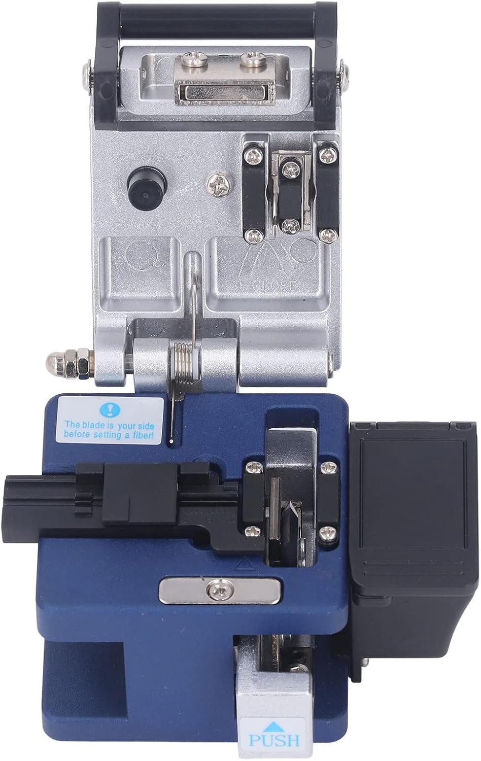 Optical Fiber Cleaver, High Precision FTTH Fiber Optic Tools with 32000 Cleaves, Optical Fiber Stripping Cutter Tool, Cold Connection Tools, Fiber Equipment Used in FTTH