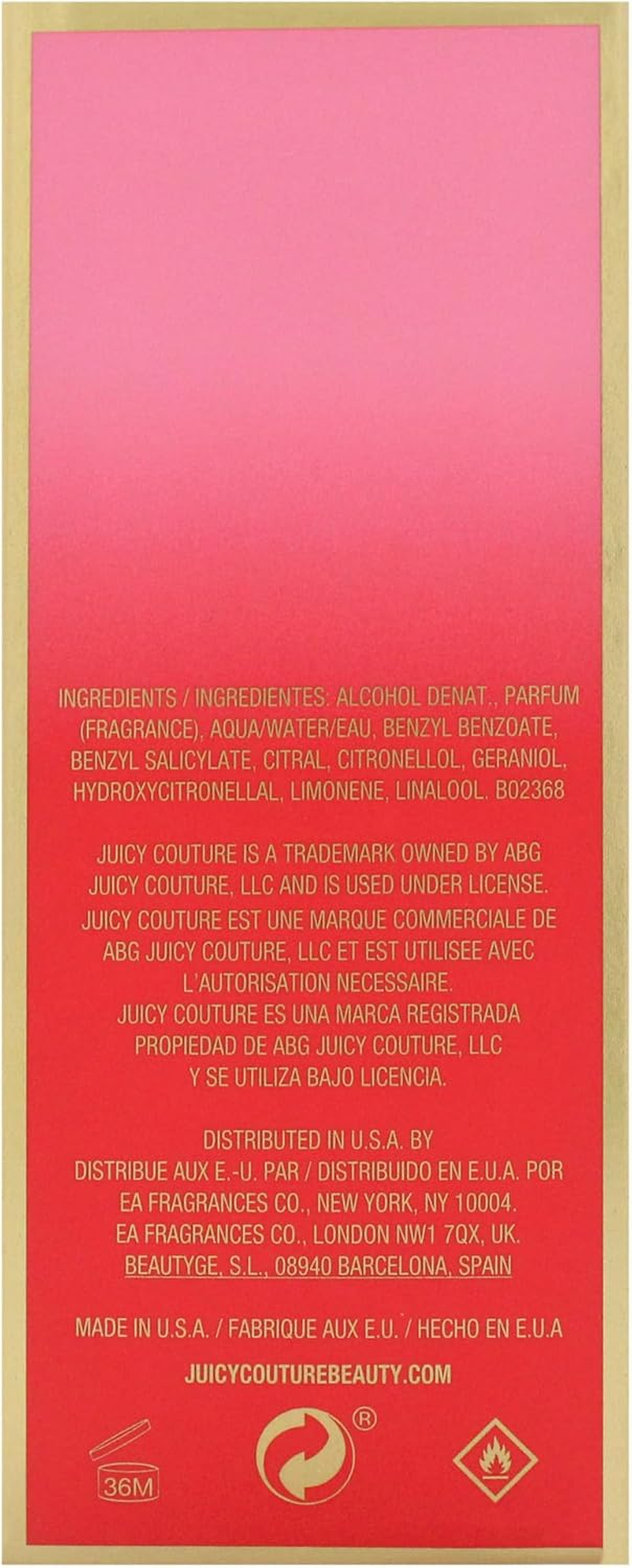 OUI by Juicy Couture for Women - 3.4 Oz EDT Spray image number 6