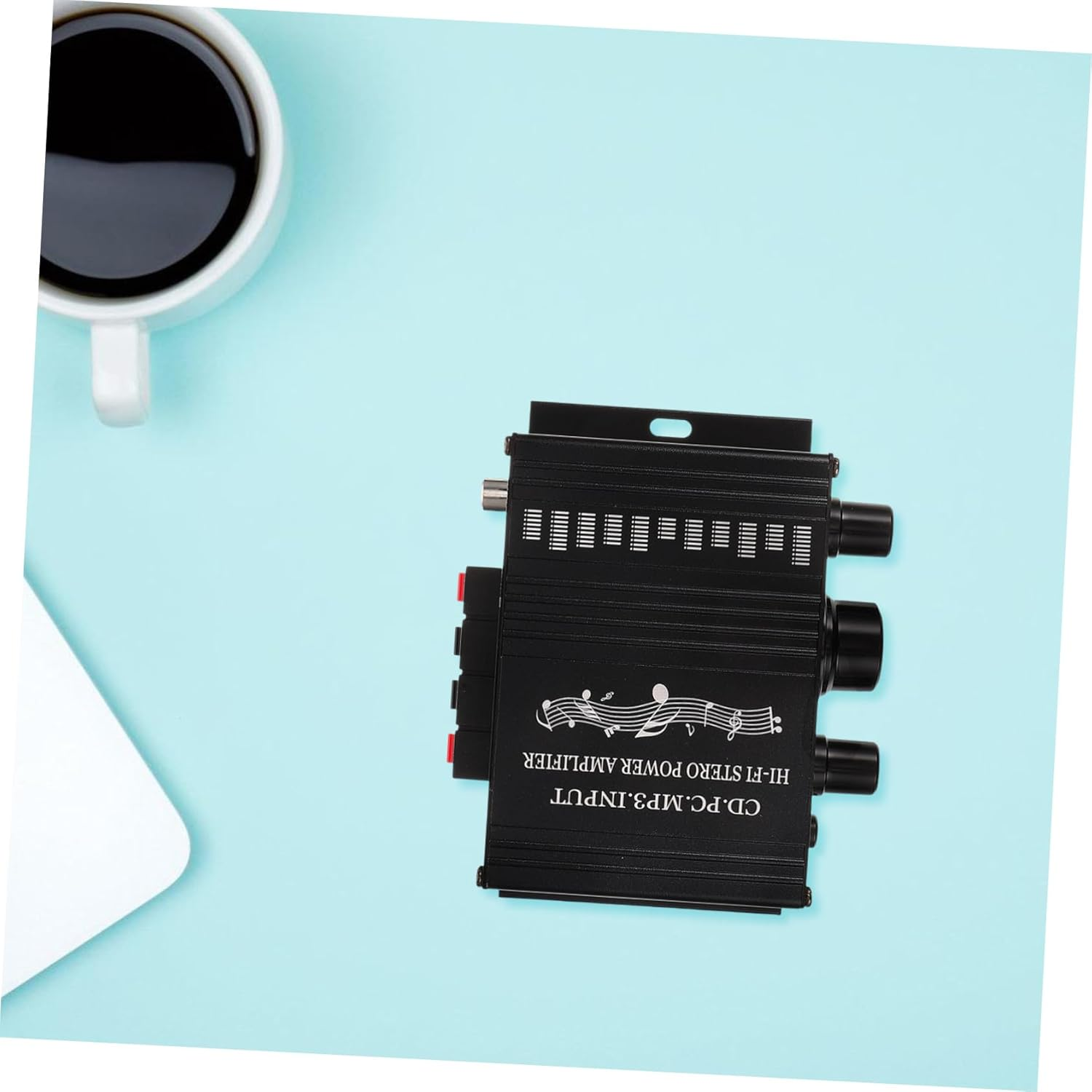 CIYODO Mini Stereo Amplifier for Home and Car Audio Amplifier Sound Quality for Speakers Motorcycles and More