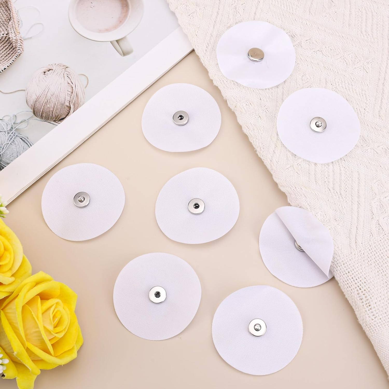 Duvet Snaps to Hold Comforter, Metal Duvet Clips Duvet Fasteners Iron on Duvet Snaps Comforter Fasteners Prevent Duvet from Shifting in the Quilt Cover (15) image number 4