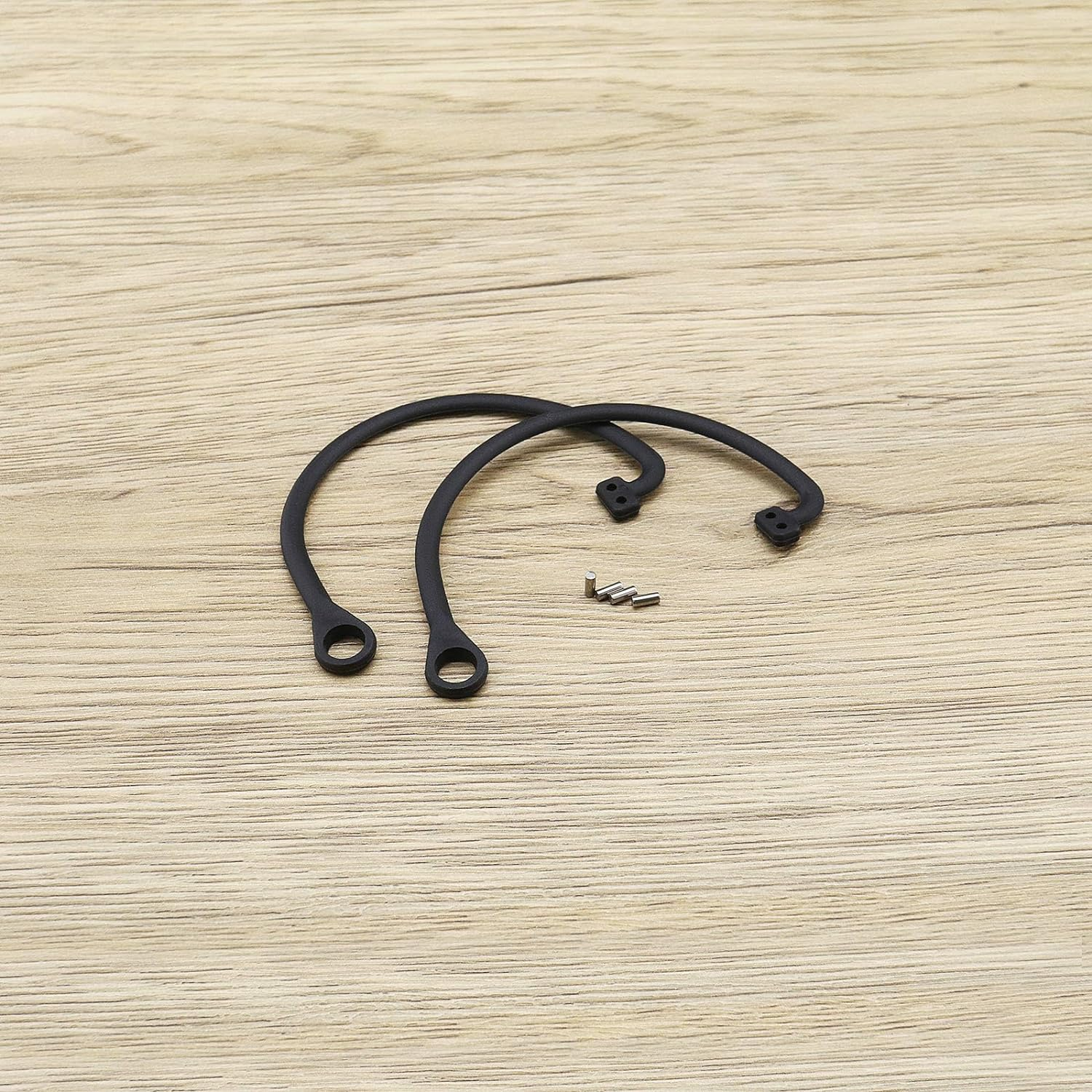 2Pcs Fuel Tank Cap Cord Replacement with Nail Compatible with VW Compatible with Audi Compatible with Skoda Fuel Filler Cap Wire image number 1