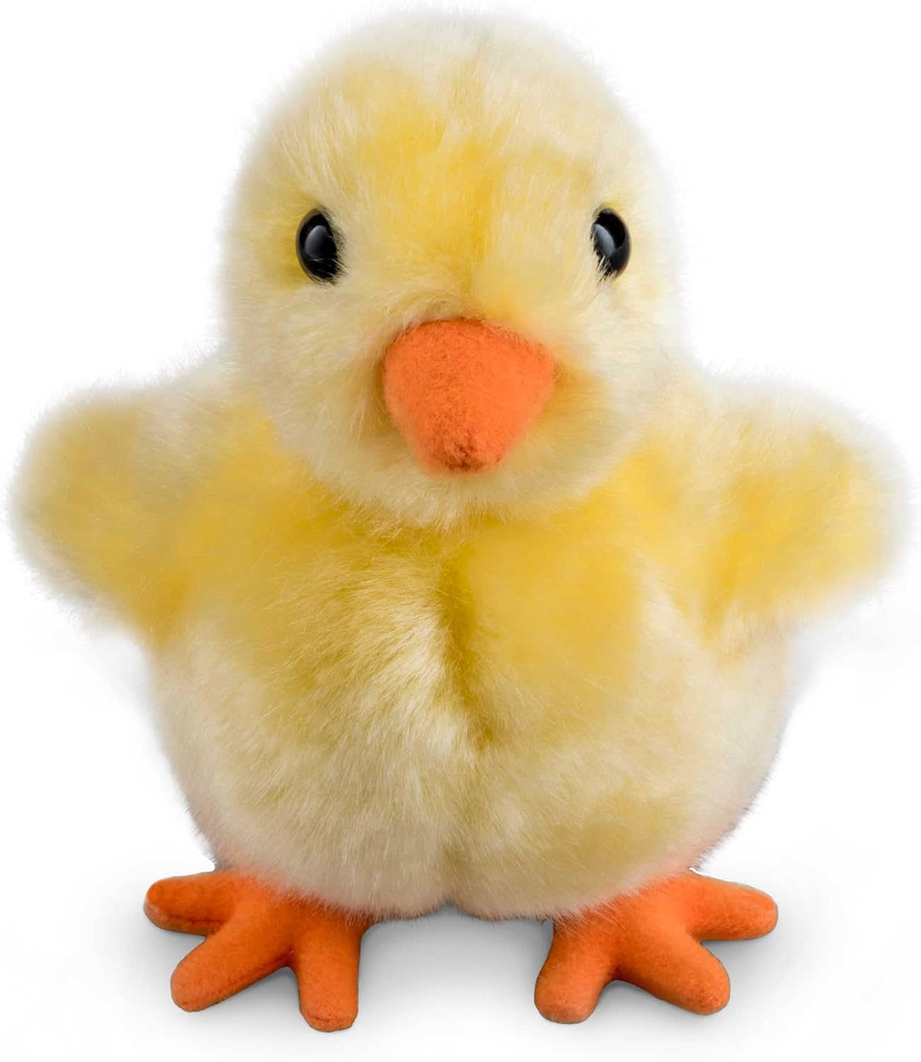 Living Nature Yellow Chick Plush, 12Cm Realistic Soft Toy Made with Naturli Recycled Materials, Eco-Friendly and Cuddly, Ideal for Kids and Easter Celebrations image number 2