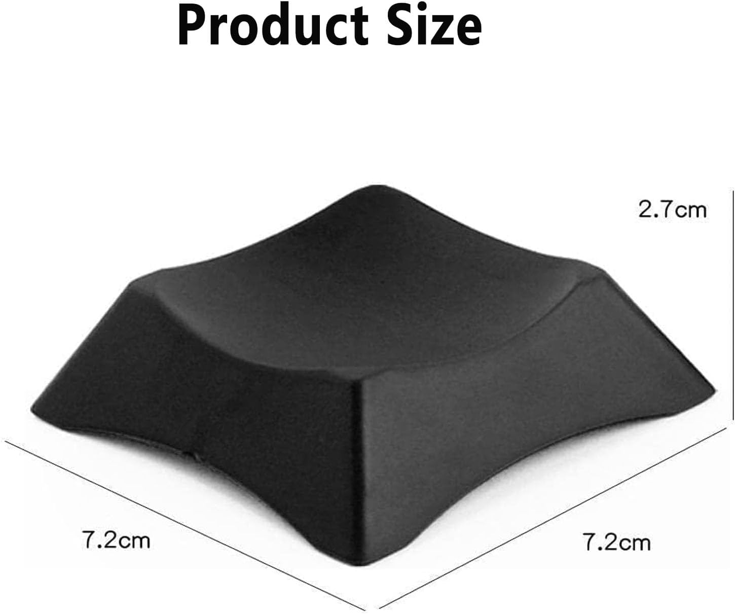 10Pcs Basketball Football Volleyball Plastic Display Stand,Football Display Stand,Basketball Holder,Sport Ball Display Stability Stand(Black)