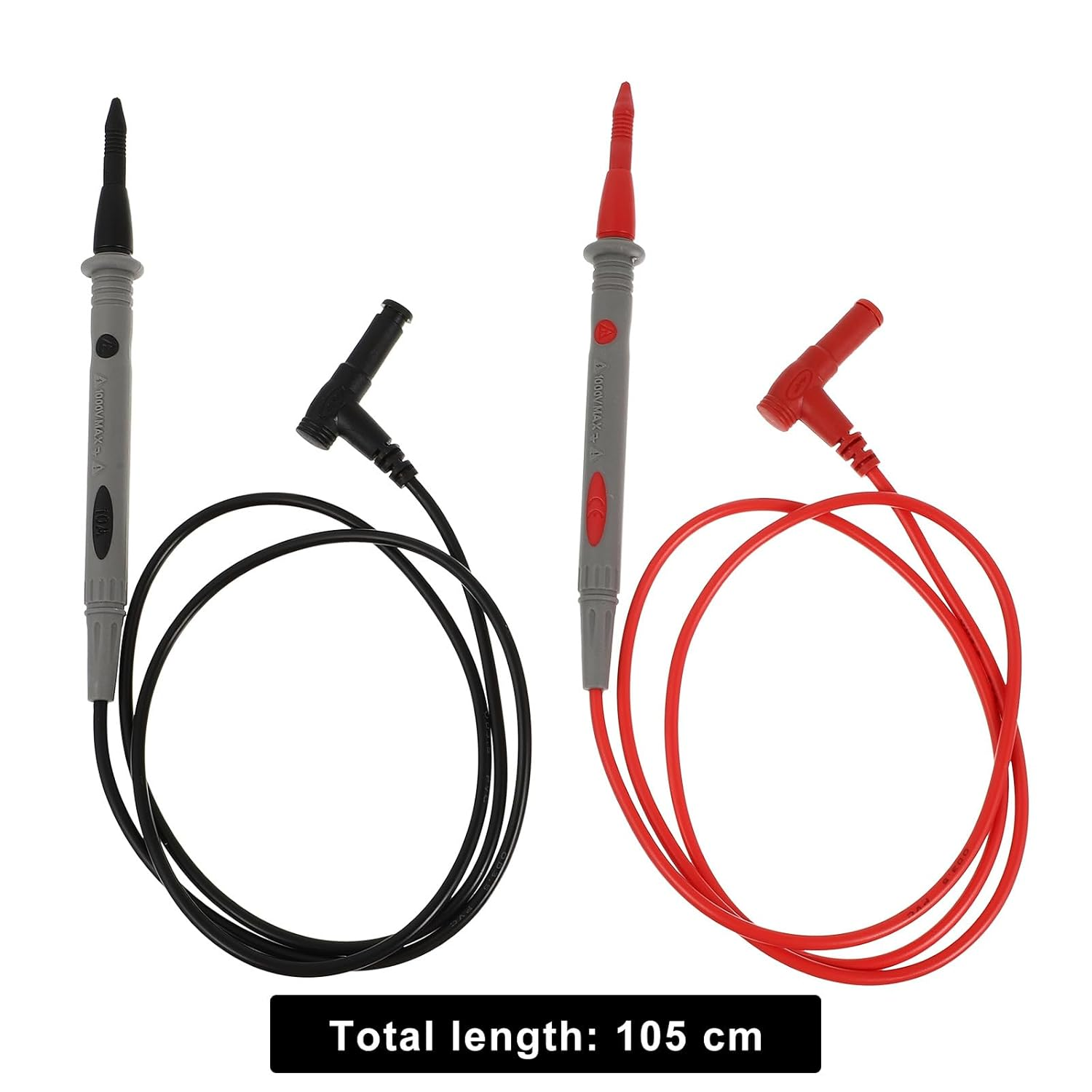 OATIPHO Multimeter Lead Probe Cables - 1000V High Voltage Test Leads with Banana Plug and Alligator Clips for Electrical Testing - 105Cm Long image number 6