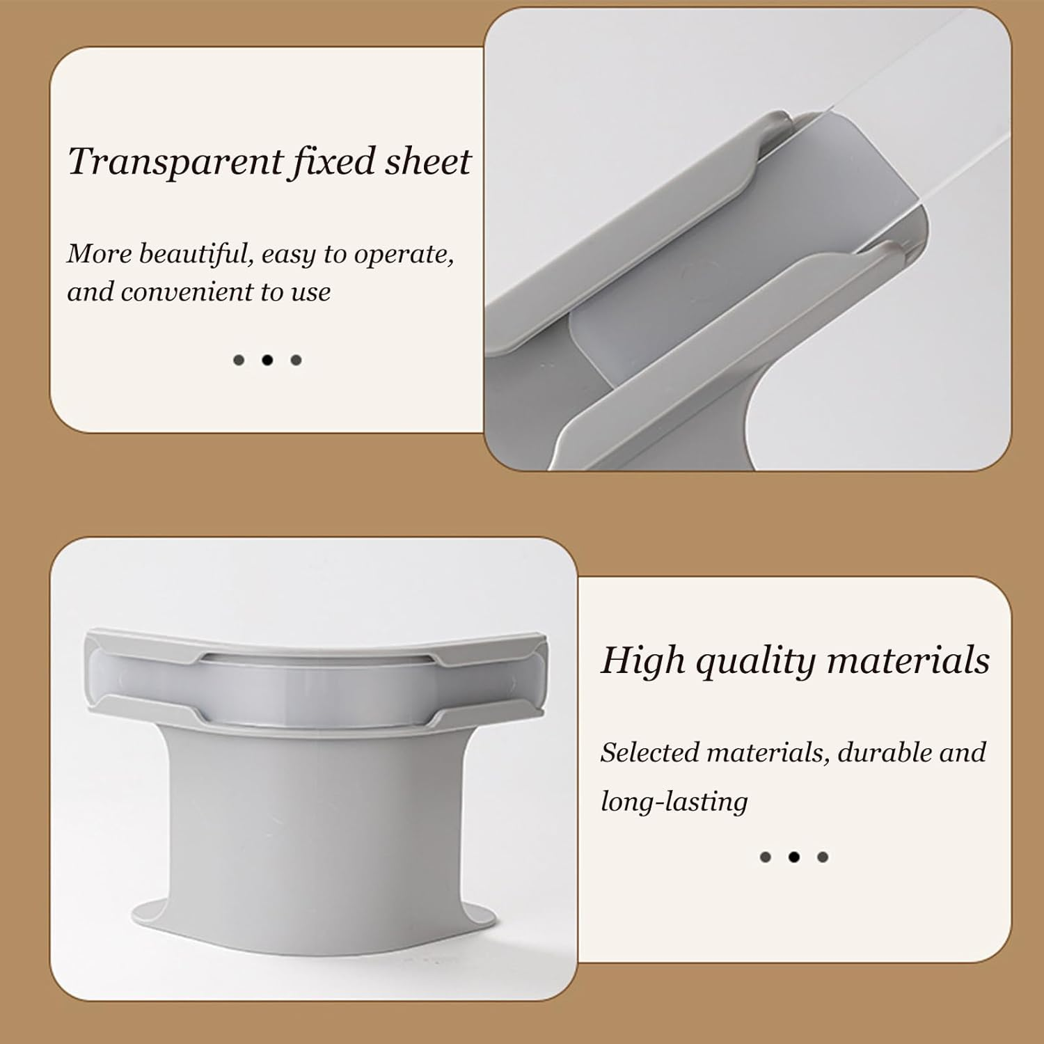 4 Pcs Non-Slip Bed Sheet Holders with 4 Transparent Lock Strips, Bedsheet Corner Tightener Clips, Secure Mattress Clips, Discrete Grippers for Fitted Sheets, Anti-Slide Bedding Fasteners (White) image number 5