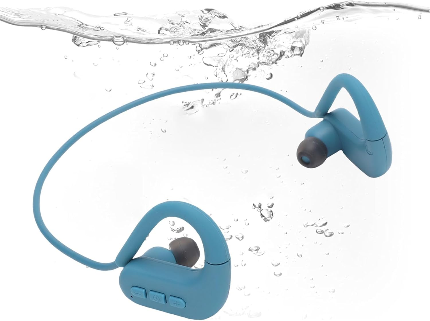 Denash Bone Conduction Headphones, IPX8 Waterproof Swimming Earphones, Bluetooth 5.4 & 8GB MP3 Mode, 16H Battery for Triathlon/Lap Swimming image number 6