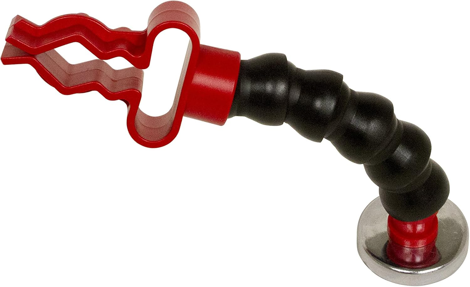 Lisle 70450 Flashlight Holder with Clamp, Black, Red image number 2