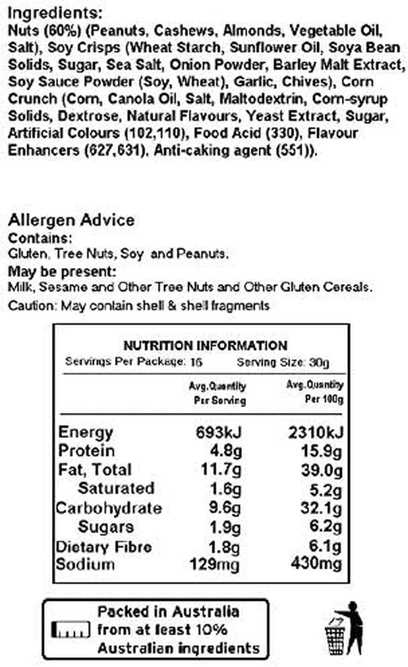 Genoa Foods Bar Mix, 500 G, Bar Mix