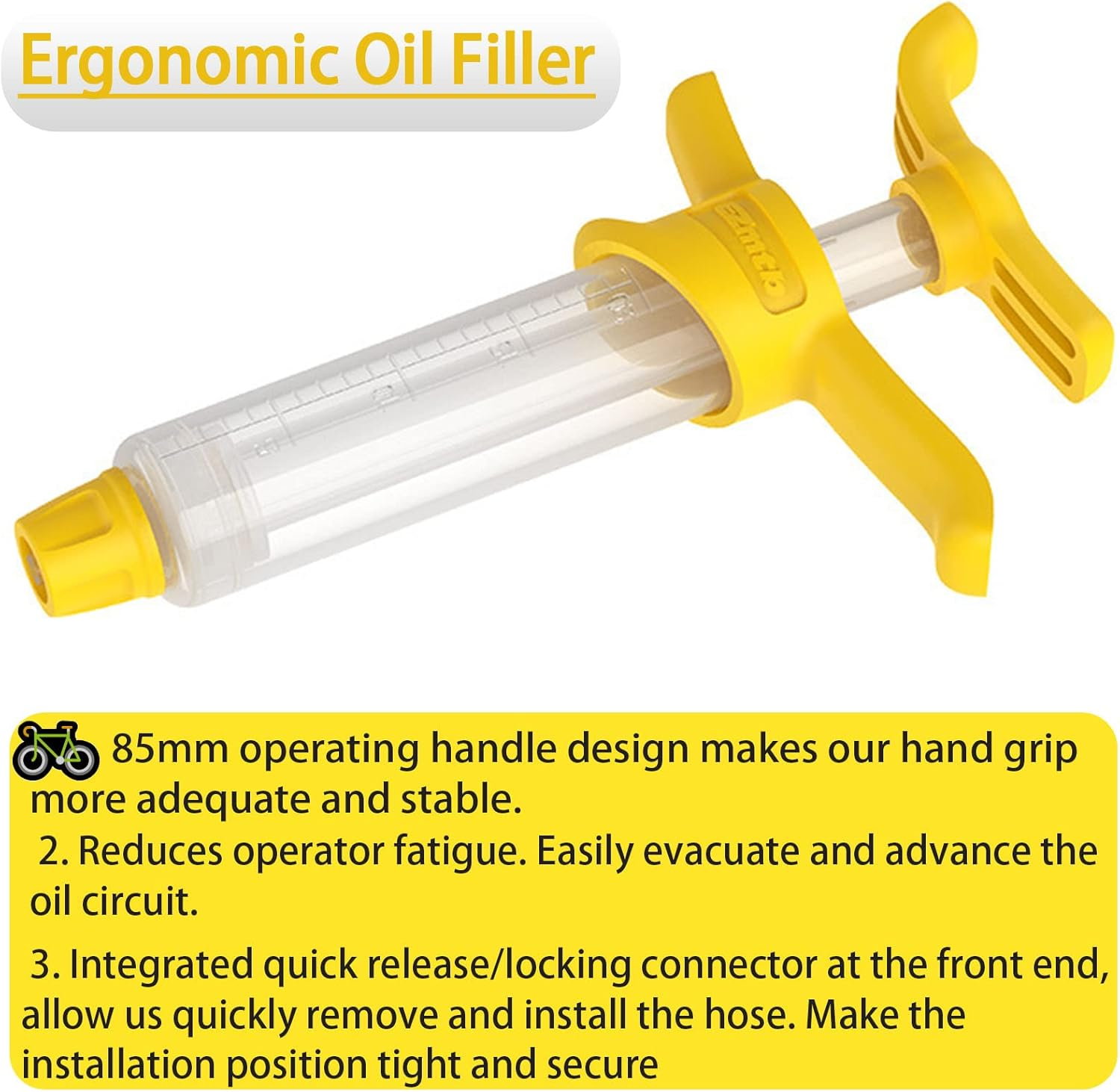 ROWYOU Brake Bleed Kit, Bicycle Bleeder Hydraulic Disc Brake Bleed Kit Tool for Shimano, for MAGURA, for TEKTRO, for SRAM Series Bike Brake Repair Tools image number 4