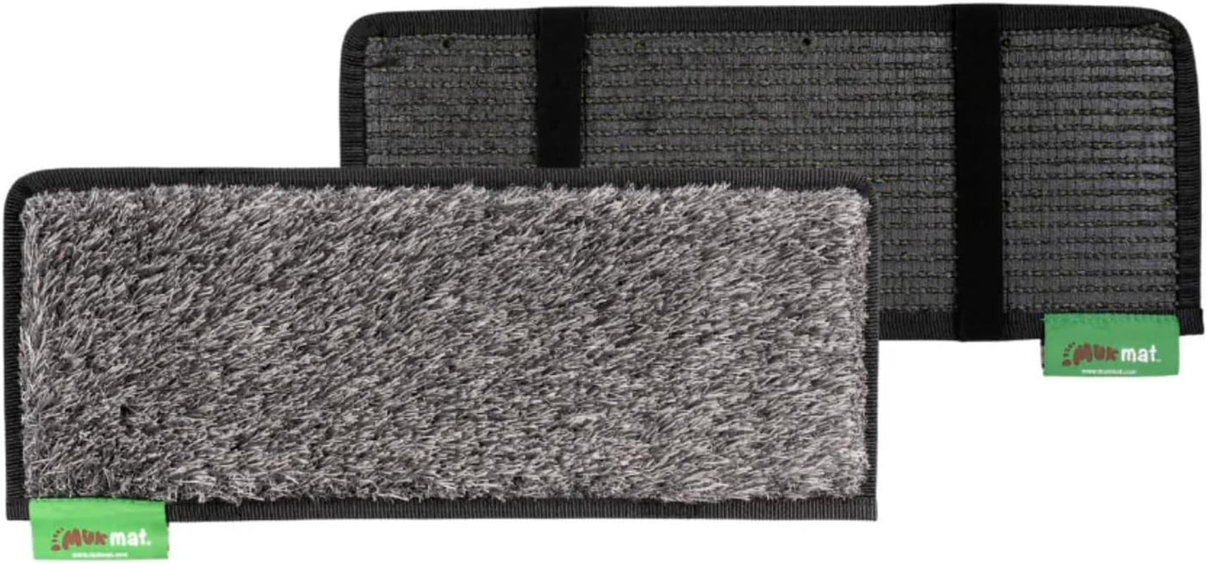 Muk Mat Pull Out Step Artificial Grass Mat, Premium Door Mat, for Caravan, Effective Dirt Trap, Weatherproof, Soft, Easy to Clean, Travel Essential, High Traffic Use, Durable, 51 X 20 Cm, Dark Grey