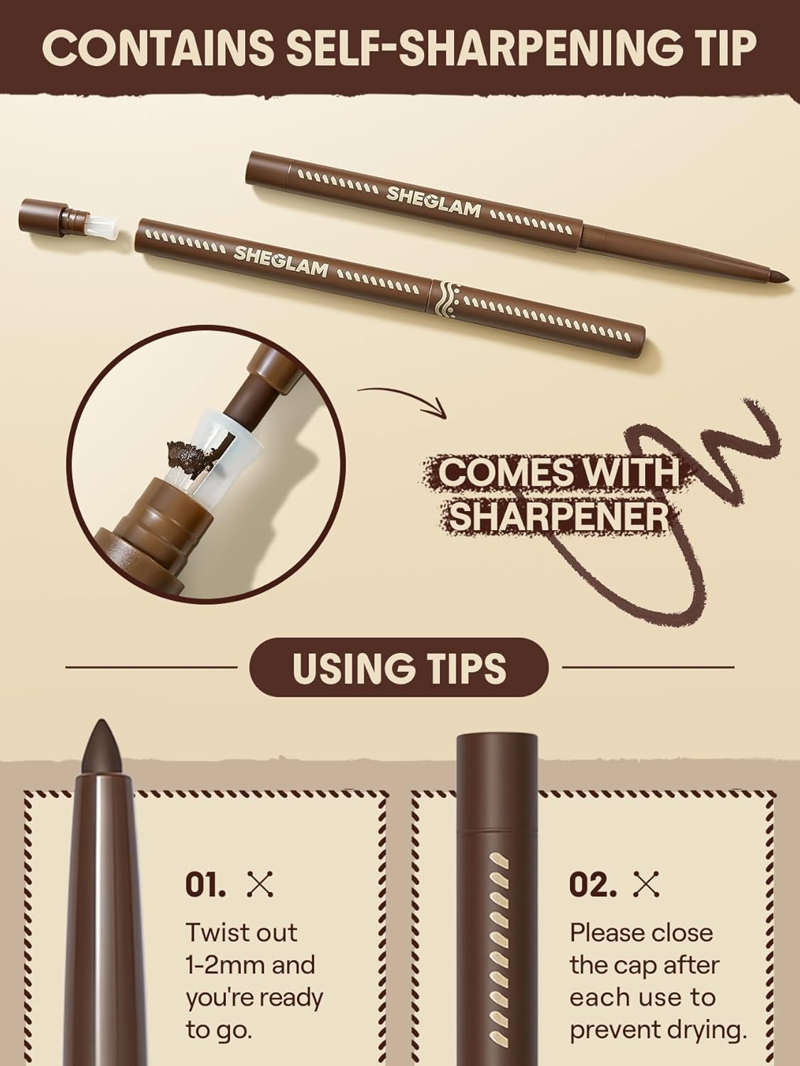 SHEGLAM Smoke Clouds Eyeliner Creamy Matte Finish Versatility - on Foot - Map Out image number 4