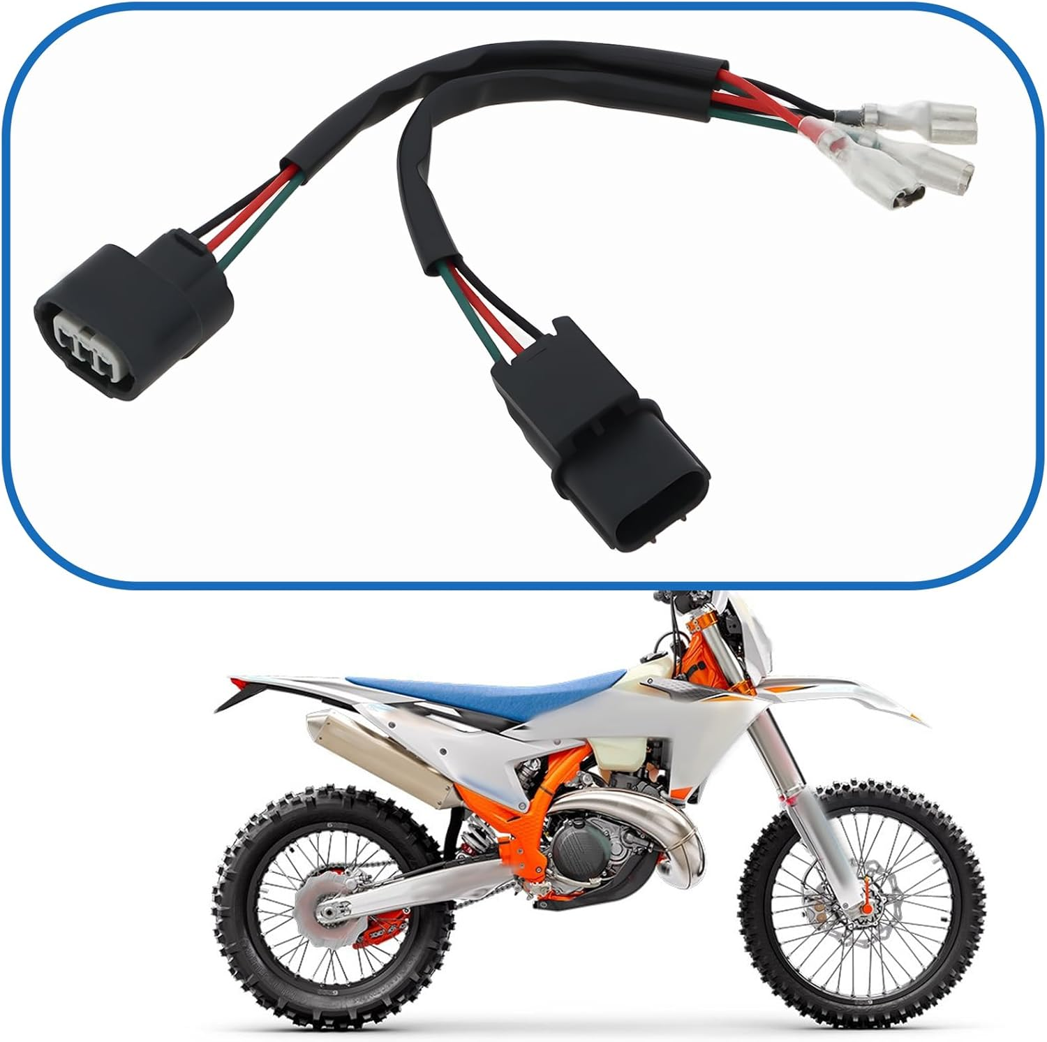 Motorcycle TPS Tool Model-3 Sensor Harness Adapter Compatible with KTM EXC-F XCF-W from 2017 Compatible with KTM XC-F image number 1