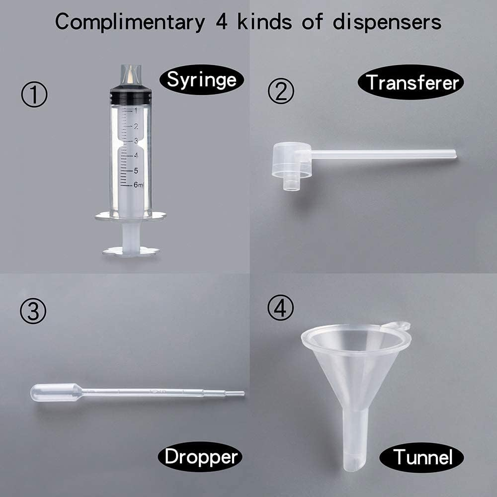 2 Pack 100Ml/3.38 Oz Empty Frosted Glass Spray Bottle Perfume Atomizer, Refillable Fine Mist Spray Empty Perfume Bottles with 4 Kinds of Perfume Dispenser (2 Pack 100Ml/3.38 Oz Frosted Bottles) image number 6