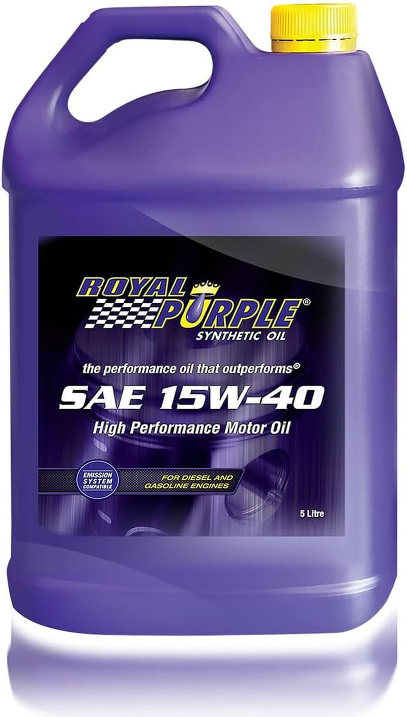 Royal Purple SAE 15W-40 Motor Oil, 5 Litre