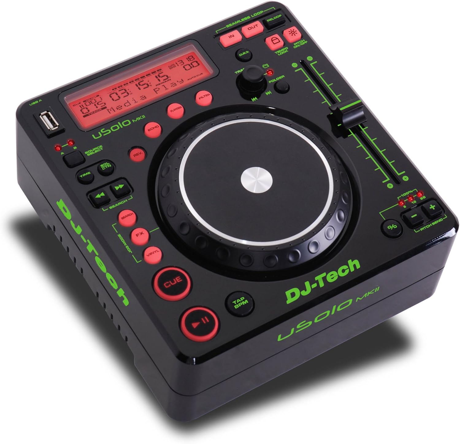 DJTECH USOLOMKII Digital DJ Turntable image number 1