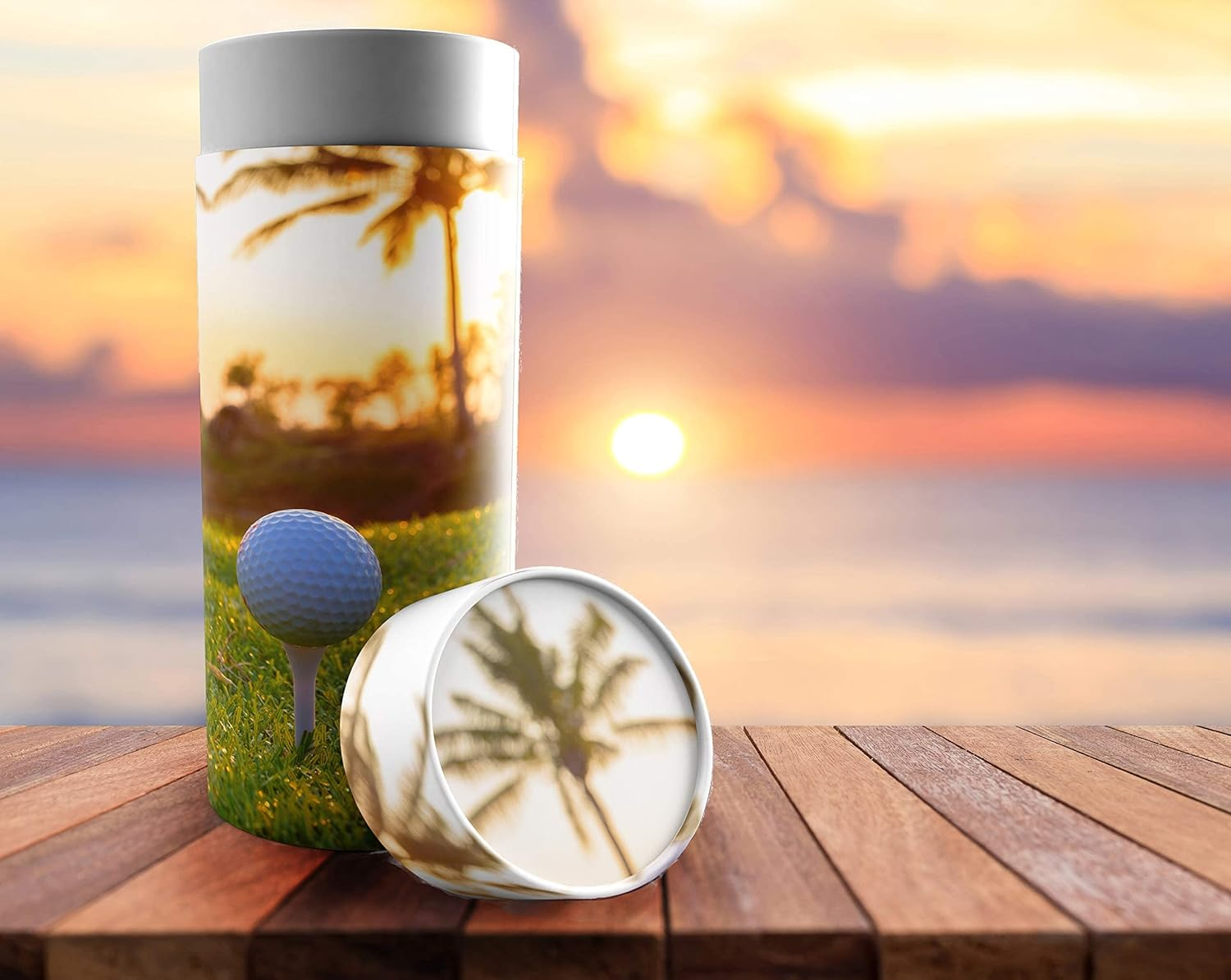 Fairway to Heaven Scattering Tubes for Human Ashes TSA Approved Scattering Urn and Eco-Friendly Biodegradable Urns for Human Ashes & Biodegradable Urn for Burial at Sea image number 7