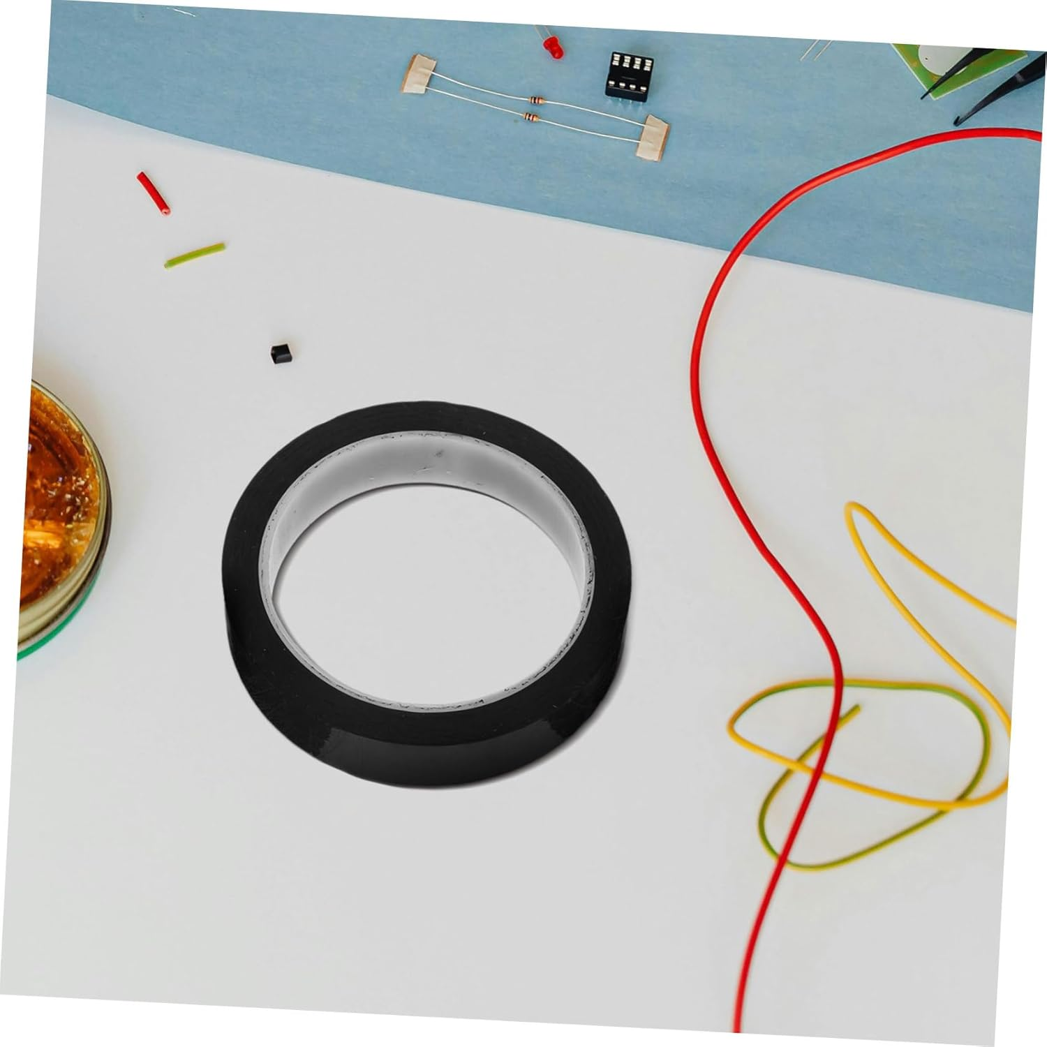 Waterproof Blackout Tape 20Mm X 50M High Temperature Resistant Single-Sided Adhesive Light Dimming Tape for Led Lights and Electronic Panels image number 2