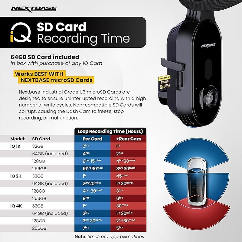 Nextbase 128GB U3 Micro SD Card image number 4