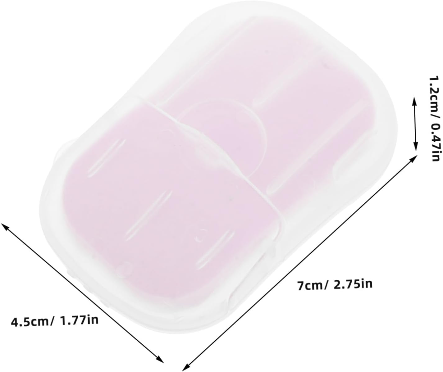 NOLITOY Portable Soap Tablets Travel Soap Slices Mini Travel Products Hiking Essentials image number 5