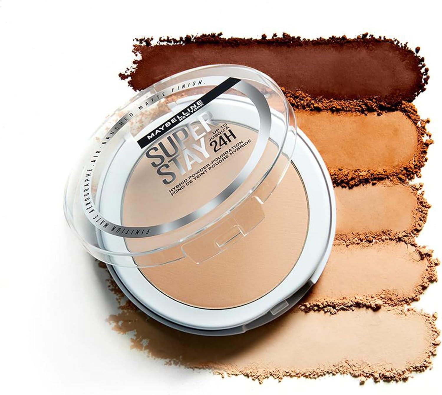 Maybelline New York Superstay 24H Hybrid Powder Foundation in Nude Beige image number 4