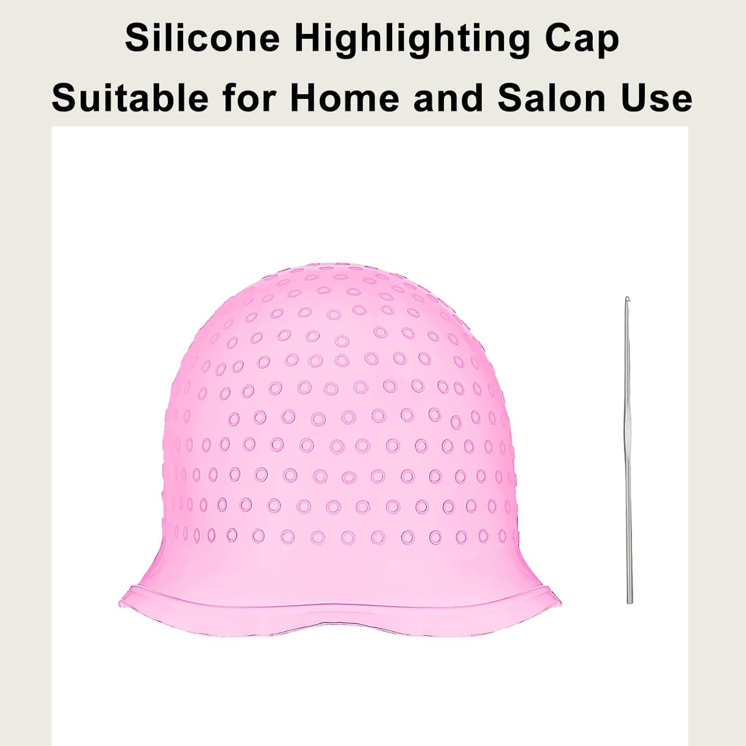 Yxvyxymyxxg​ DIY Hair Wicking Kit - Reusable Styling Set with Silicone Cap, Hat, Brush & Gloves for Sunburst Hair Design, for Women image number 1