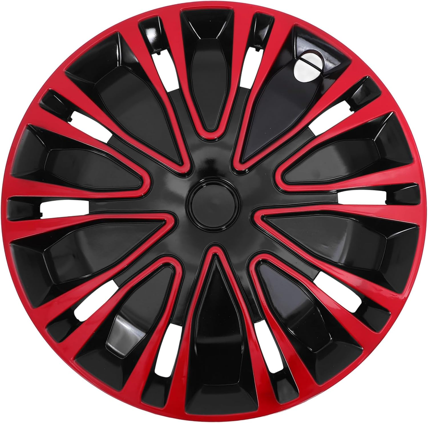 BELLIFFY 14-Inch Universal Wheel Hub Caps Two-Tone Decorative Hubcap Covers for Car SUV Truck Wheel Rim Protection