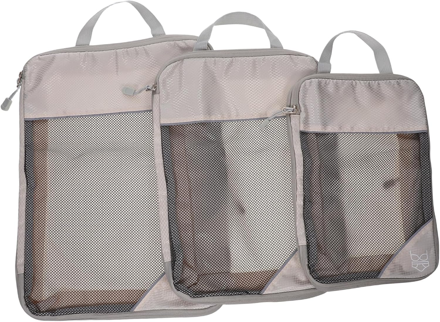 HEALEEP 3PCS Compression Packing Cubes for Travel Space-Saving and Suitcase Organizer Bags Versatile Compression Storage for Clothes and Toiletries Essential Travel Accessories for Women image number 2