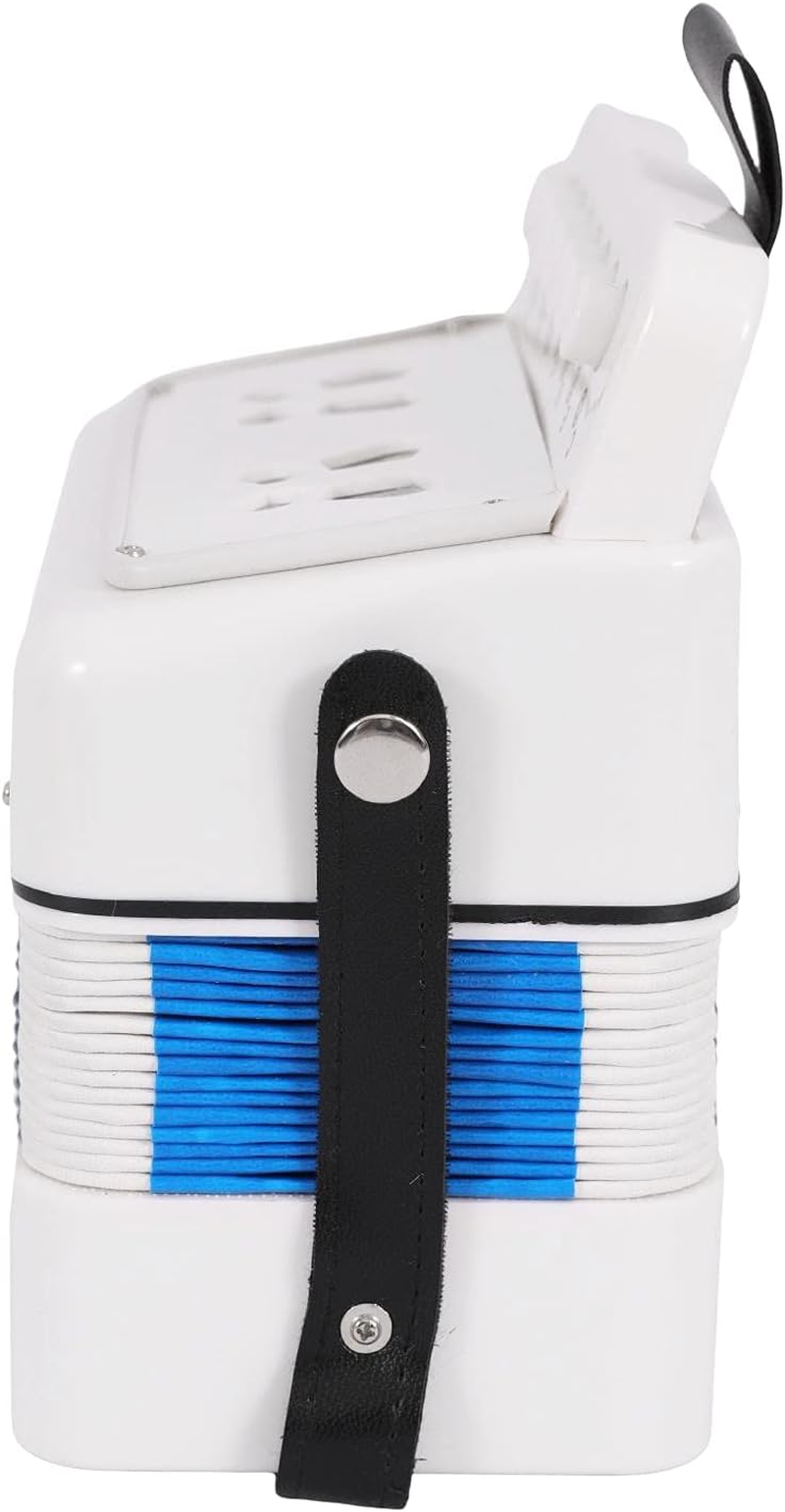 Accordion,10 Keys Control Accordion Musical Instruments Mini Accordion Instrument ABS Material Musical Instrument for Beginners