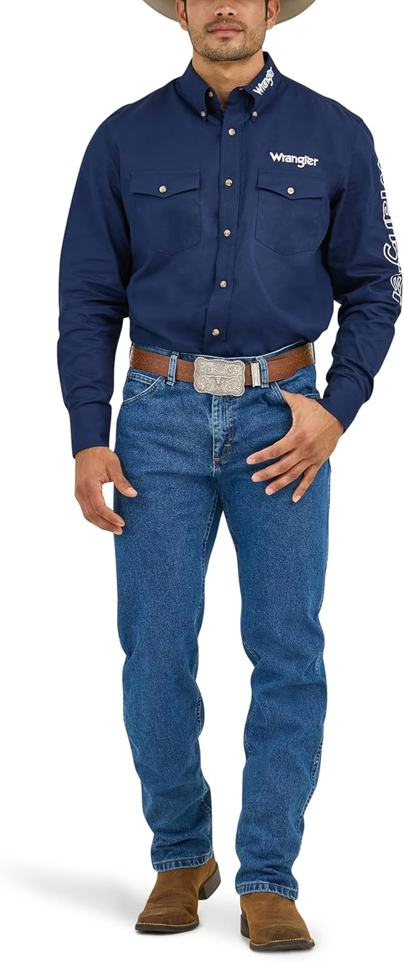 Wrangler Mens 88MWZGBT Men'S Retro Big & Tall Slim-Fit Straight-Leg Greybull Jean Jeans