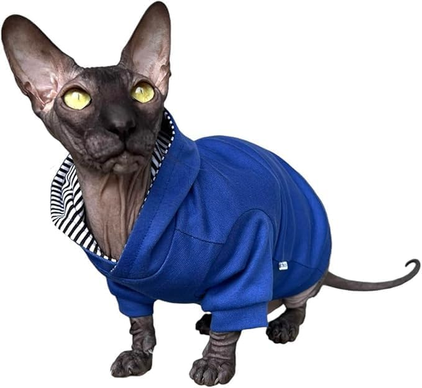 Kotomoda Sphynx Cat Hoodie Naked Cat Hairless S image number 5