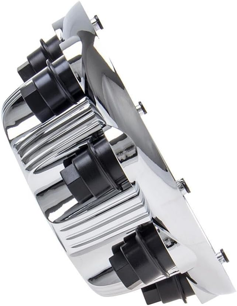 ZUXIM 1Pc 16" Wheel Center Caps Hub Cover 8 Lug Cap,For GMC, for 2000-2010 Yukon Van 1500 2500 3500 12368964 IWCC5079C Chrome Alloy Wheel Center Cap image number 1