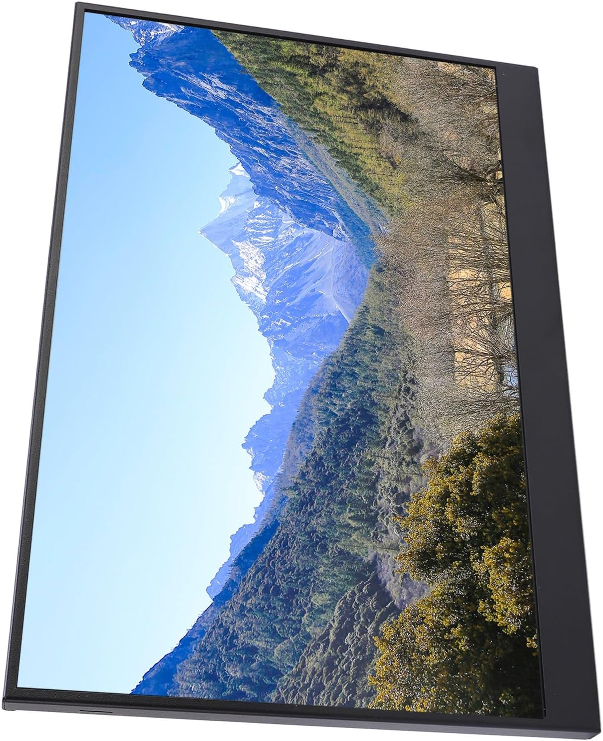 Laptop Monitor Extender, 12 Inch LCD Portable Laptop Screen Extender with Built in Speaker, 1920X1200 185PPI, 60Hz Refresh Rate, USB C Interface image number 6