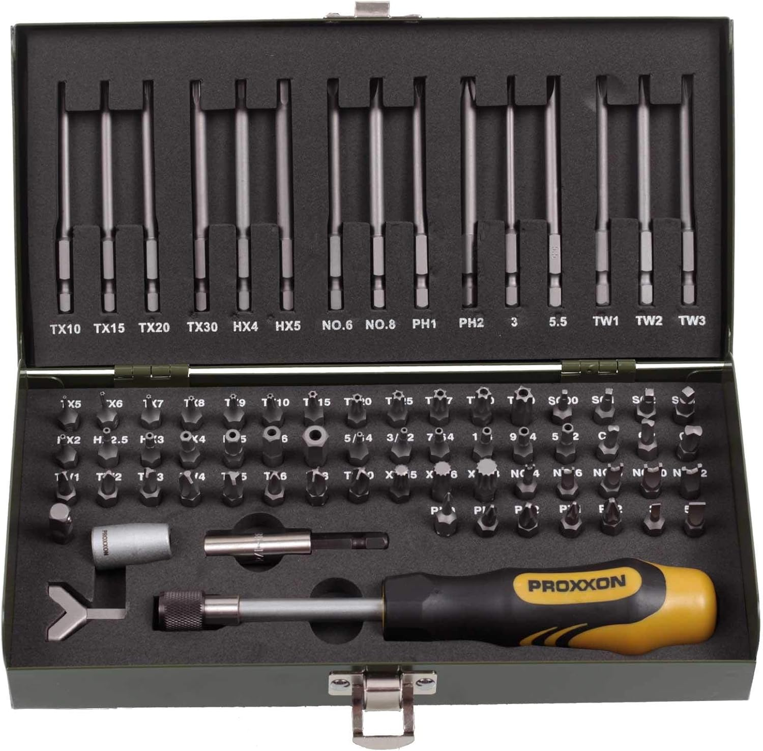 Proxxon 23107 Special 75 Piece Screwdriver Set image number 6