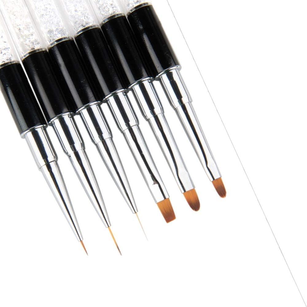 12 Colors Nail Painting Gel for Nail Drawing Lines Striping Painting Flowers Patterns Nail Art Set Nail Design Gel Polish UV LED for Nails Manicure Kit, White Black Blue Green Yellow Orange Pink